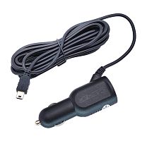 зарядное устройство в прикуриватель tds ts-cau31 mini usb шнур питания (3м, 2000ma, гнездо usb)  фото