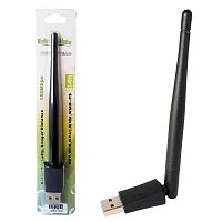 wi-fi  адаптер mrm w04-7601 usb wi-fi беспроводной адаптер донгл с антенной  3 дб  фото