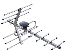 антенна тв внешняя уличная bas-1158-p орбита-12  цифровая эфирная для dvb-t2 телевидения   фото